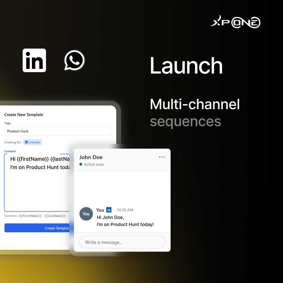 XP One — Built-in CRM with AI Assistant